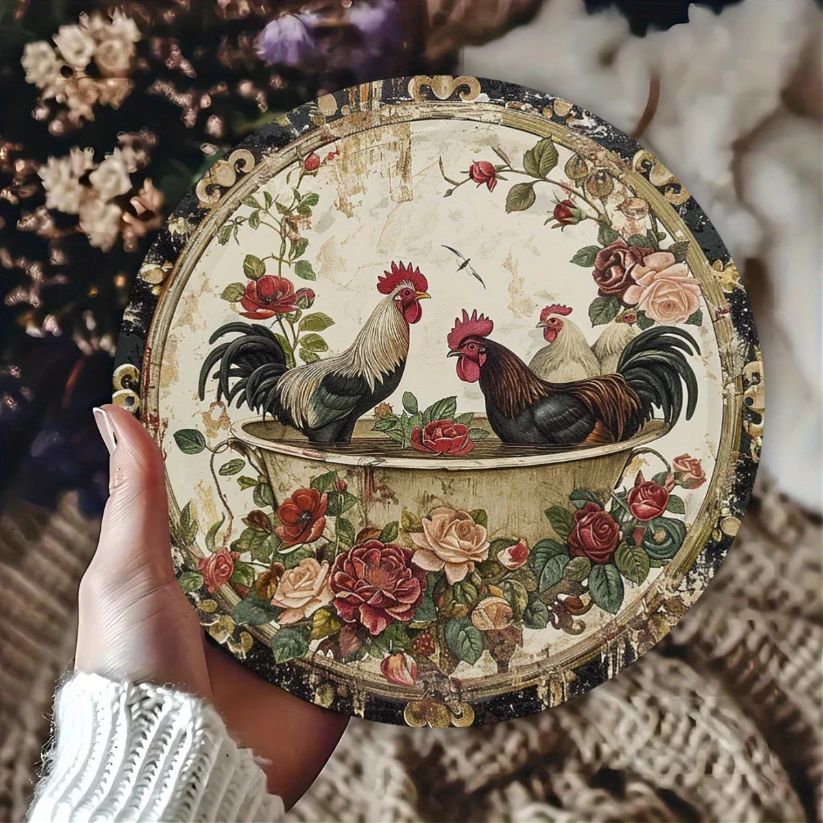 1Pc Rustic Farmhous… - image