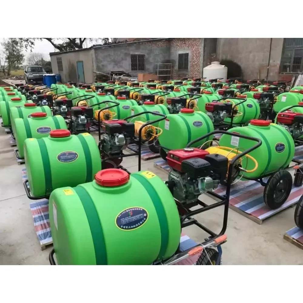 100L 120L 160L Trolley Type Agricultural Sprayer, Gas Engine & Electric Power Sprayer for Farm Use