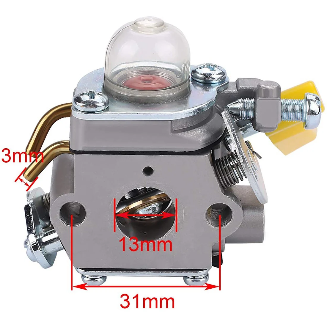 Vaporizer Is Suitable for Ryobi EX 26 Carburetor Ryobi Ry26000 Ry28000 30Cc 26Cc Trimmer Carbohydrate