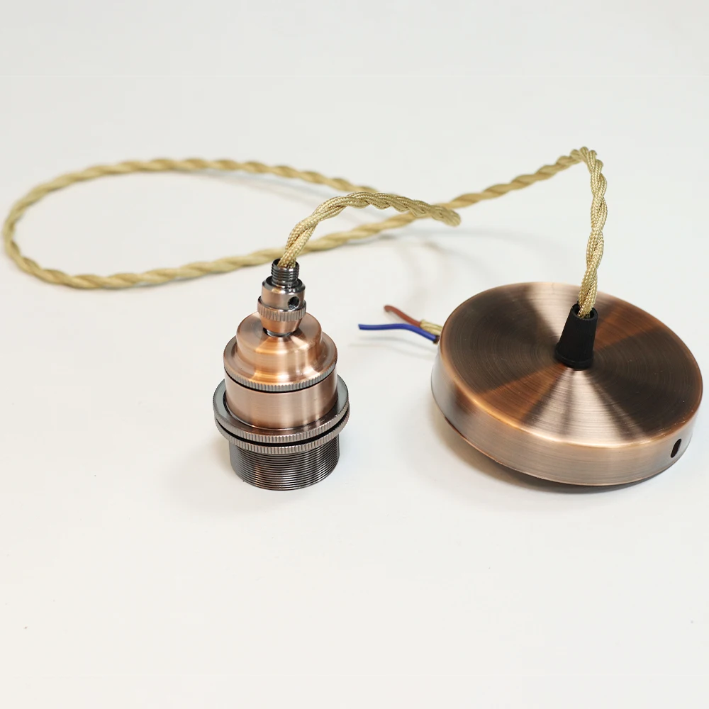 Aluminium Vintage Licht E27 Lampenfassung Kronleuchter für 110V 220V Led/Edison Glühbirne Vintage Retro Bar Hängelampe für Zuhause/Raum