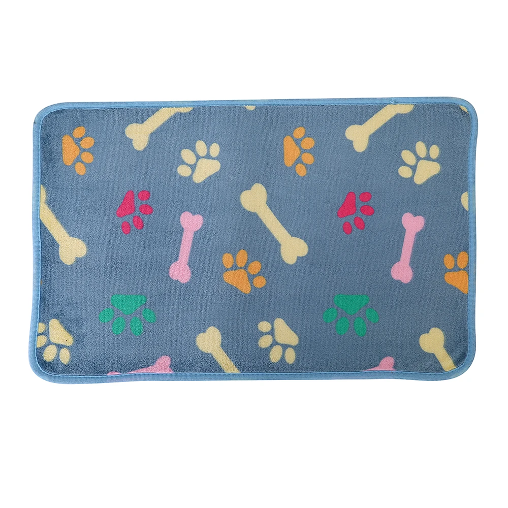 Soft Fluffy Pet Blanket Winter Warm Dog Blanket Comfortable Breathable Cat Throw Blanket Flannel Sheet Pet Dog Mat Pet Supplies