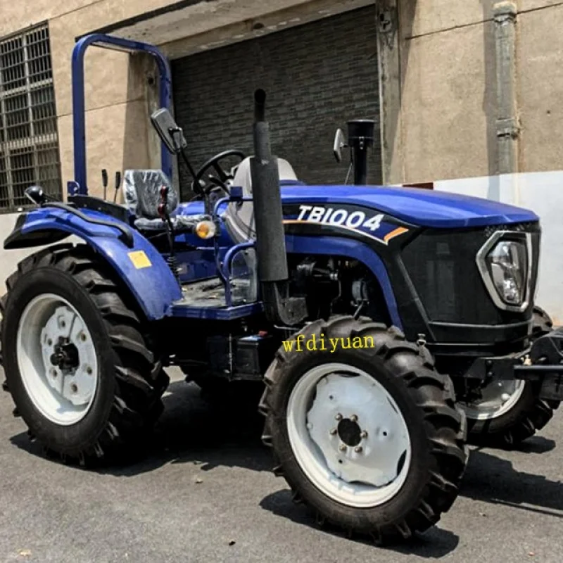 Traktor الزراعية للجرار الزراعي ، محرك ديزل Trator ، الصين ، 90 حصان ، 4x4