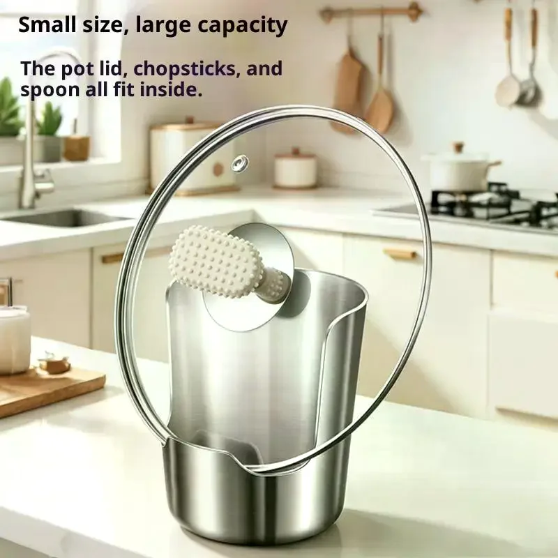 Kitchen Baking Utensil - Подставка для ложек из нержавеющей стали,