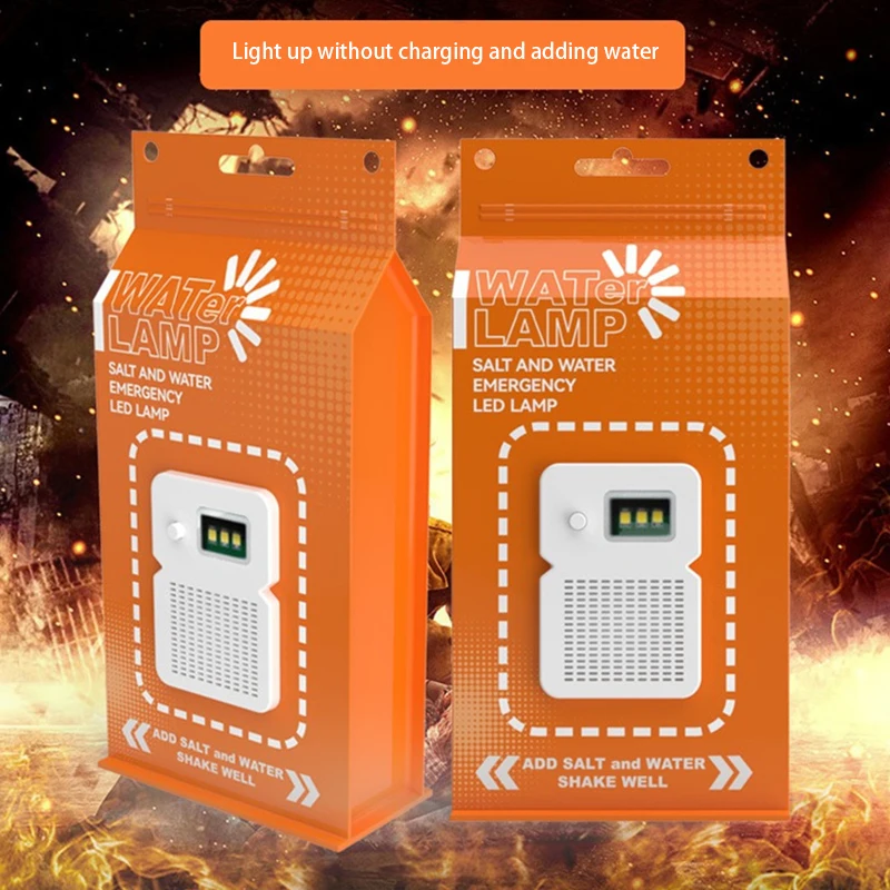 Hydrodynamic Light Five-year Storage Portable Light No Need To Charge Maintenance Free Stablize Led Light Just Add Water Safety