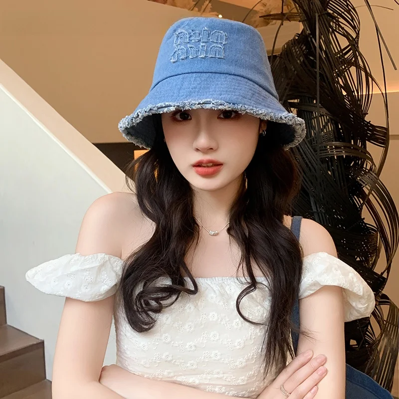 チャーリーウィンクル-レディース-ファッション-カジュアル-フィッシャーマンハット-夏-2026-ワイドブリム-オールマッチ-サンシェード-大きな頭囲対応