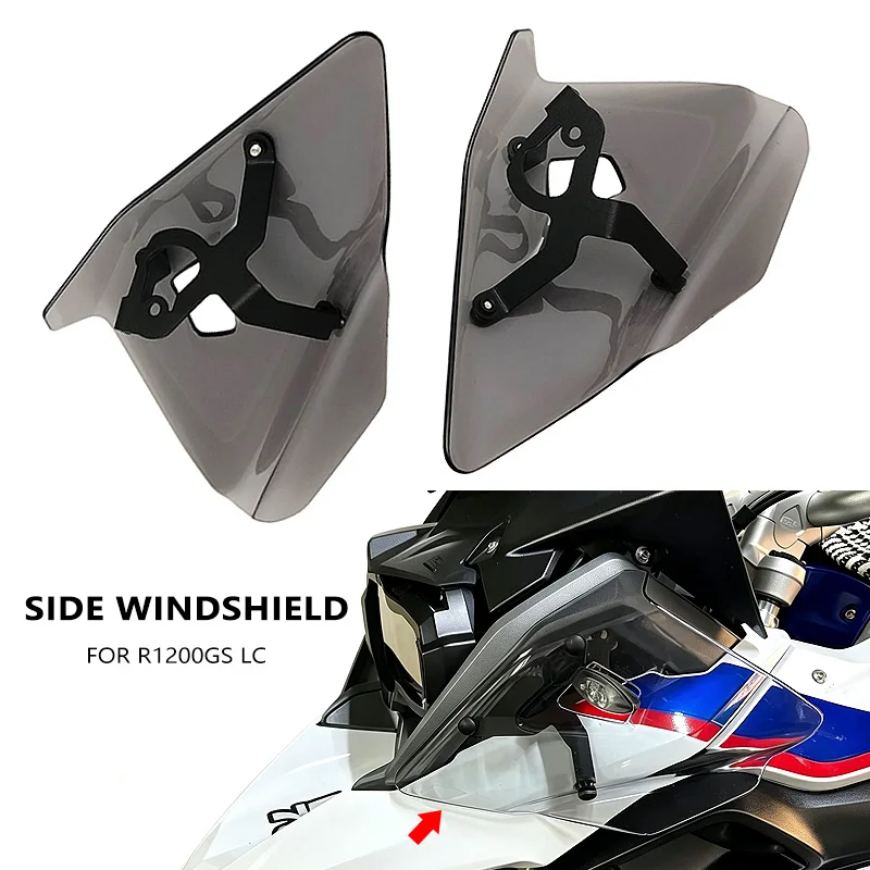 For BMW R1200GS R 1200GS LC R1200 GS r 1200 gs 2013-2019 Motorcycle Side Windscreen WindShield Deflector Protection Accessories