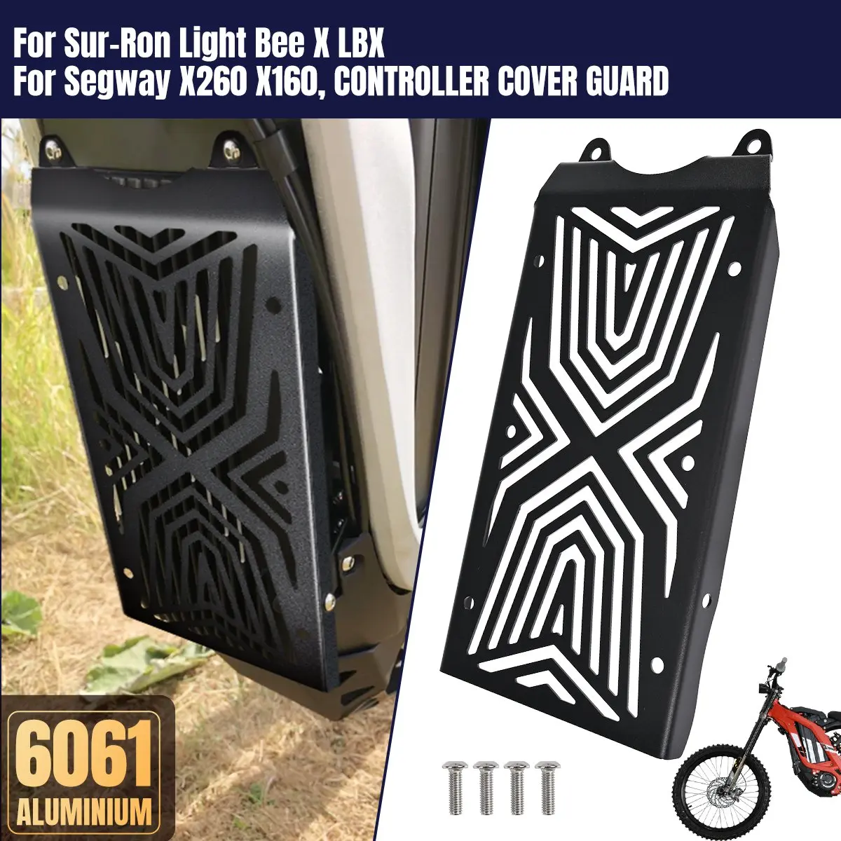 Controller Covers Shrouds Controller Cover Guard Parts For Sur Ron For Tail Light Bee X LBX For Segway X260 X160 For Ultra Bee