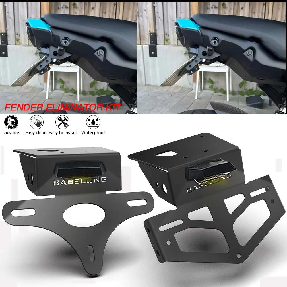 

2024 GROM125 Motorcycle License Plate Holder Bracket For Honda MSX 125 MSX125 2022 2023 GROM 125 Tail Tidy Fender Eliminator Kit