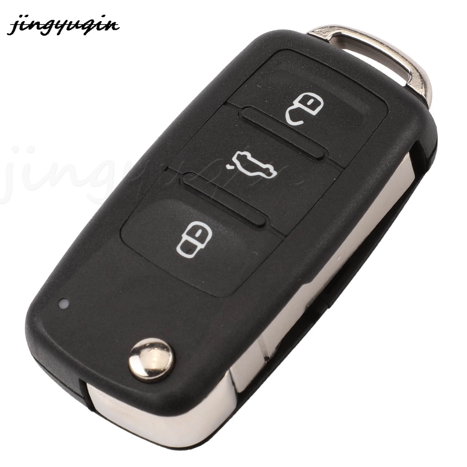 jingyuqin 5K 0837202 AD 3Przyciski Zdalny Klucz 434MHz ID48 Chip Do VW Golf Tiguan Polo Passat CC Jetta Beetle