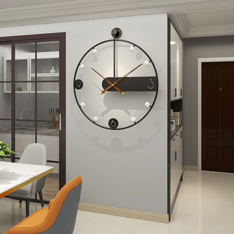 

Nordic Modern Minimalist Wall Clock Artistic Luxury Silent Home Decor Contemporary Wall Art For Living Room Bedroom Decoration