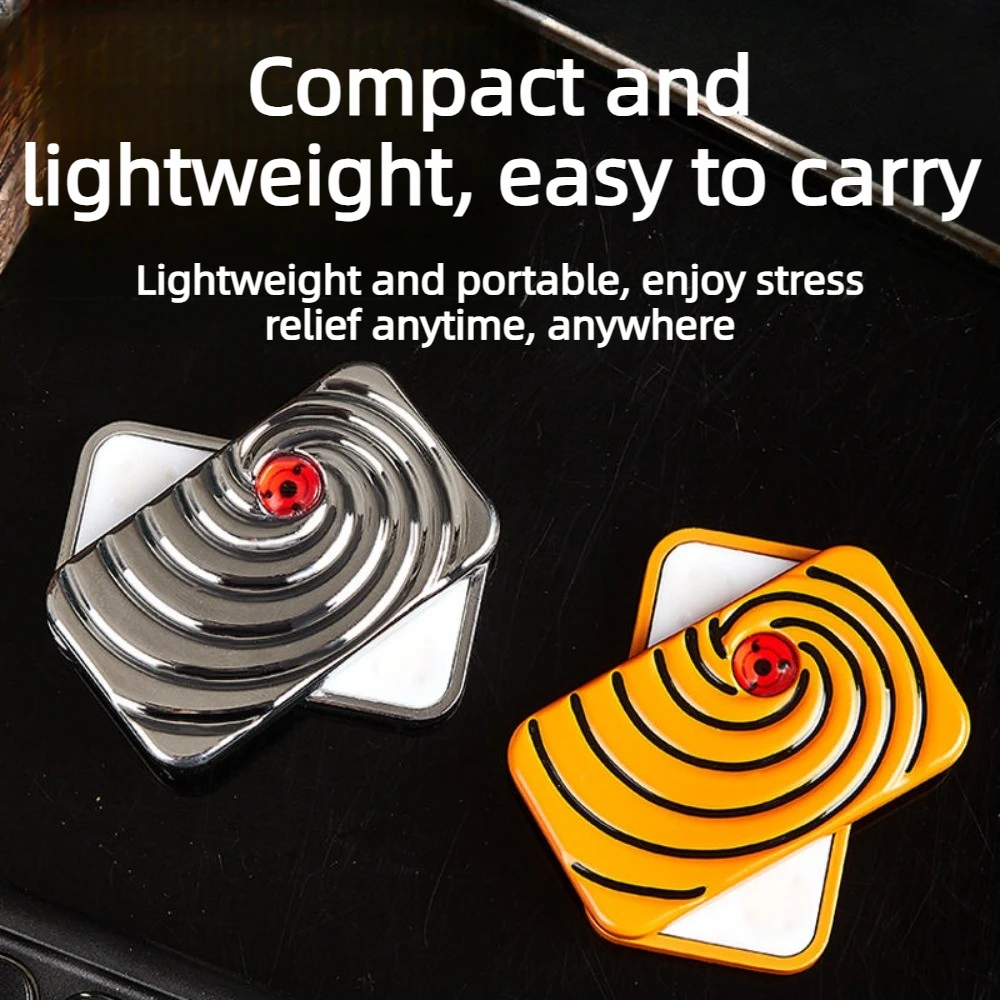 XHEDC المغناطيسي لانهائي موقف سبائك الألومنيوم إصبع دفع بطاقة سطح المكتب الضغط لعبة هدية