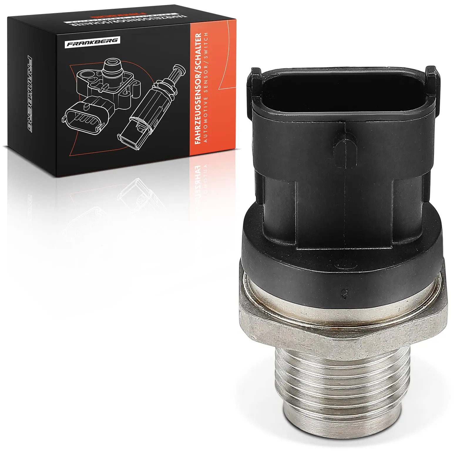Frankberg 1x Sensor Brandstofdruksensor voor Dodge Ram 2500/3500 Iveco Eurocargo 1991-2015 6754721212 5297641 1705135