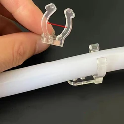 Led Connector Fix Clips Plastic Accessories Mounting Fixing on Wall For  Diameter 10-15MM Circular 110/220V RGB Neon Strip Light