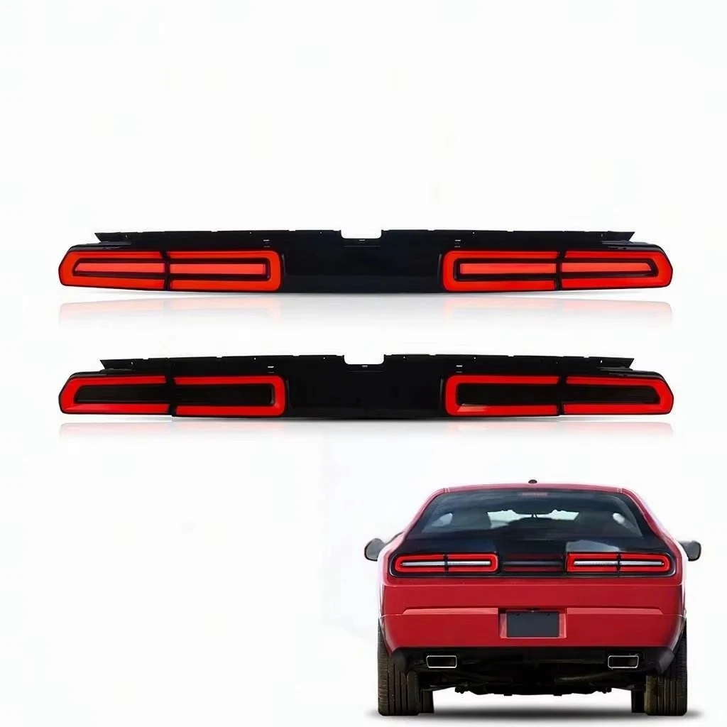 New LED Rear Tail Light Assembly 35W 12V ABS For Dodge Challenger 2008-2014 Retrofit Upgrade Kit