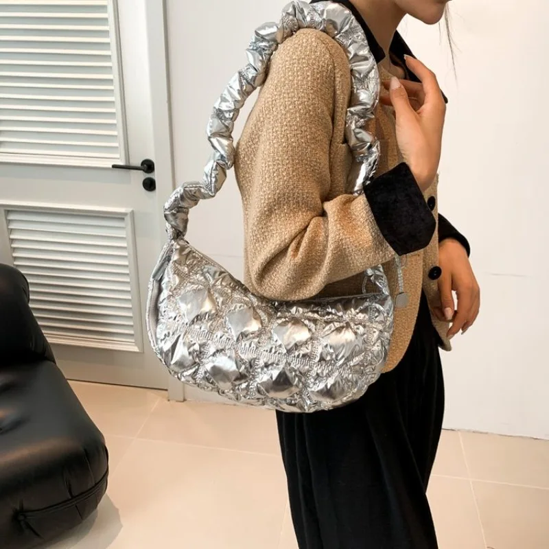 Classic Square Diaper Bag Women Satchel Handbag Textured Leather Original Retro Crossbody Shoulder Purse