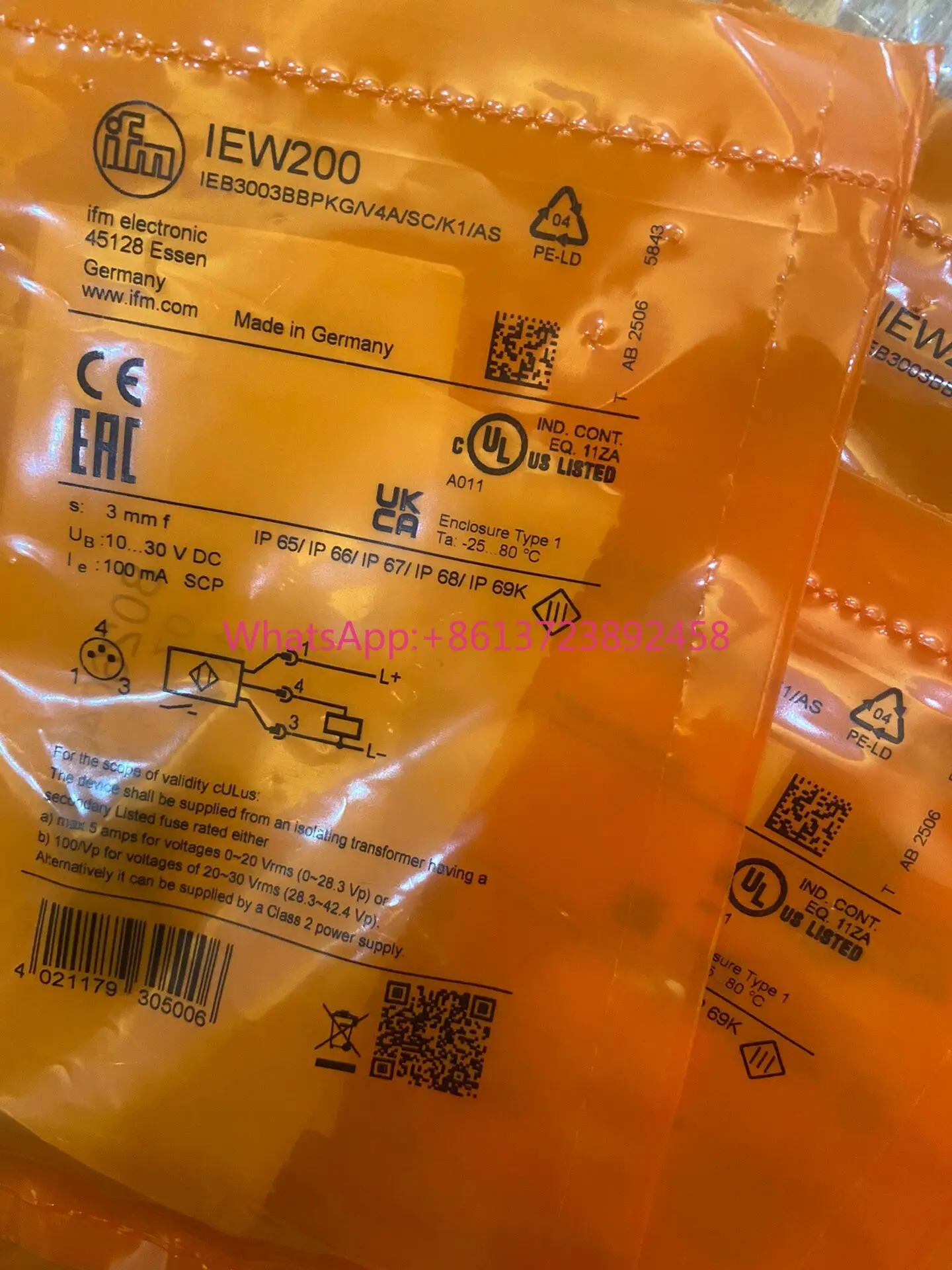 

IEW200 new original genuine sensor model: IEB3003B