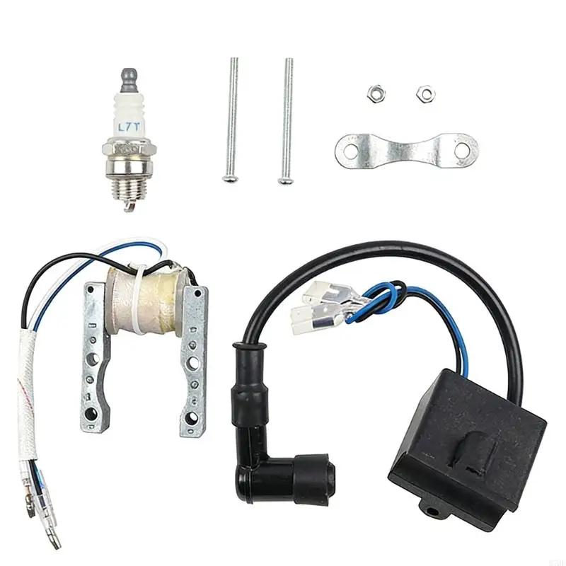 M76E Universal-Motorrad-Zündspulensatz mit robuster Metallkonstruktion für 49 66 80 2-Takt – Detail 10