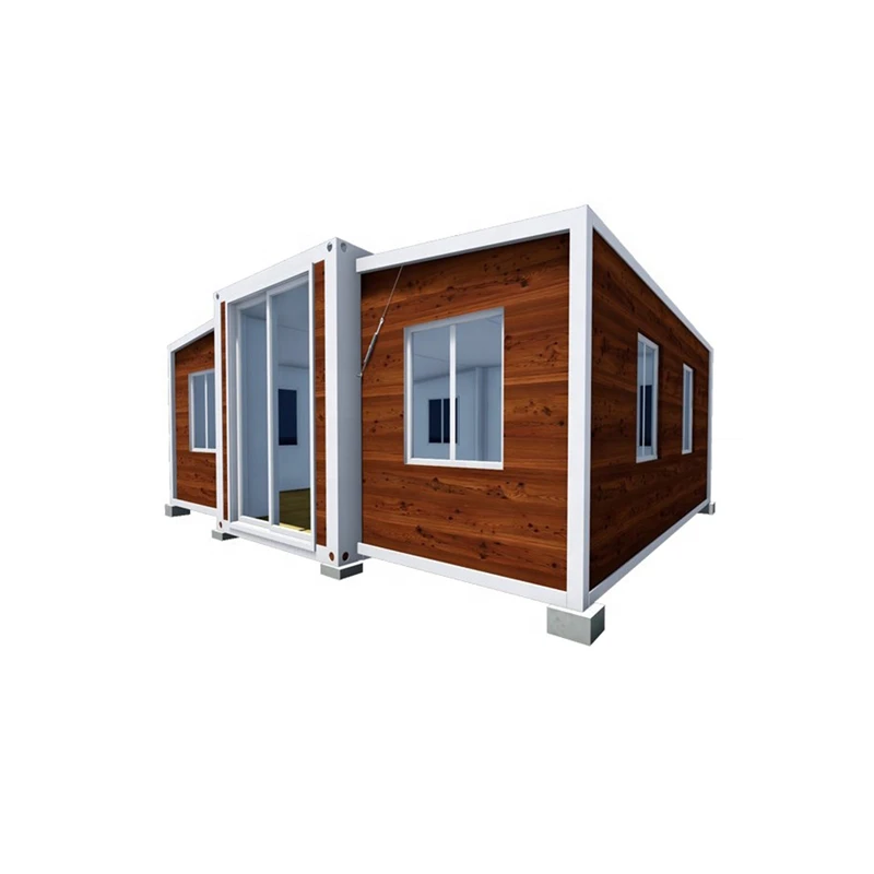 Prefabricated 20ft Prefab Home Prefab Steel Structure Container House For Sale