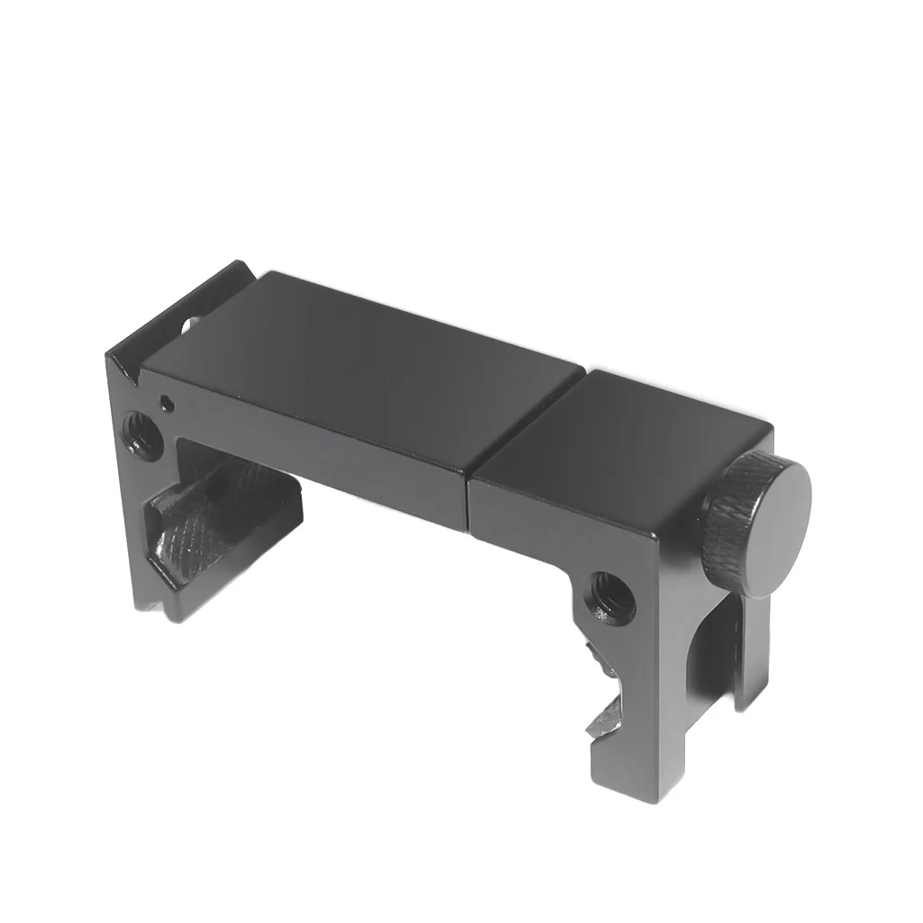 BGNing Aluminium Handy Stativ Halterung Klemmhalter Clip mit 1/4" Blitzschuh Halterung für Smartphone Vlog Licht Video Zubehör – Detail 6