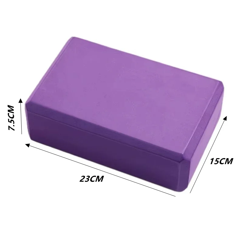 

2Pcs High-Density EVA Yoga Blocks Non-Slip Pilates Bricks for Home Fitness, Exercise Equipment with Sweat-Resistant Texture​