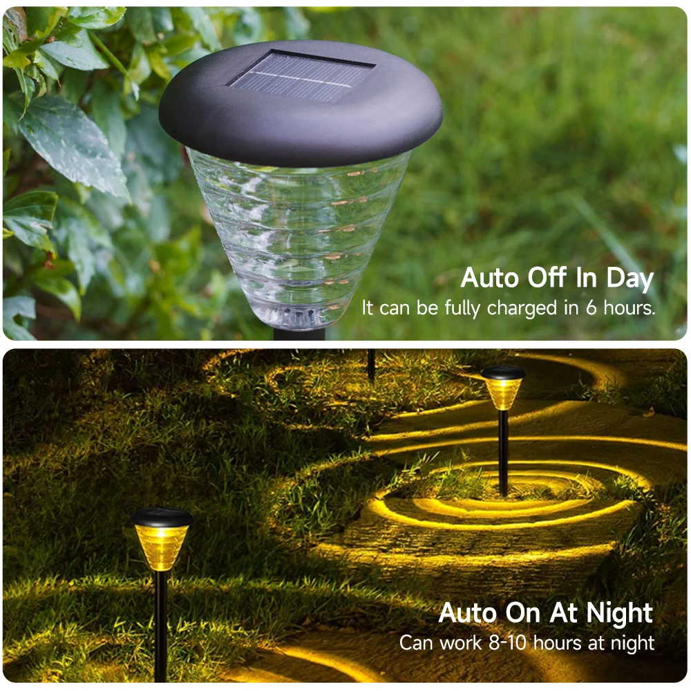 RGB Color Changing Solar Led Lights Outdoor Light Control Waterproof Courtyard Pathway Garden Decoration Lawn Landscape Lamp