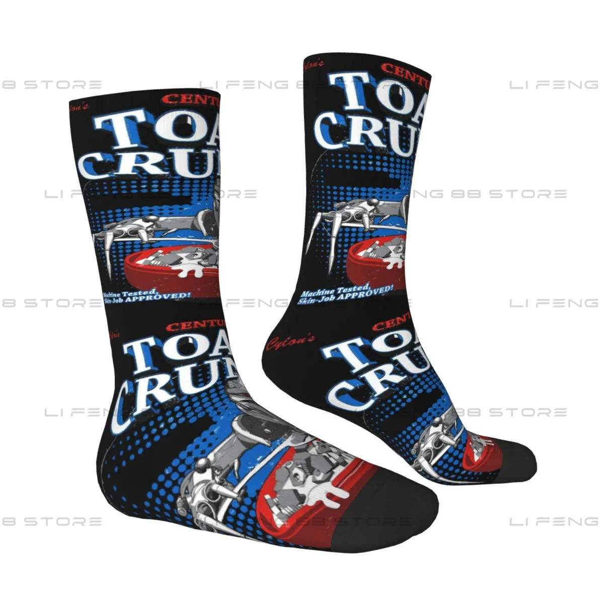 Centurion Toast Crunch Unisex Winter Socks Battlestar Galactica Cycling Happy Socks Street Style Crazy Sock