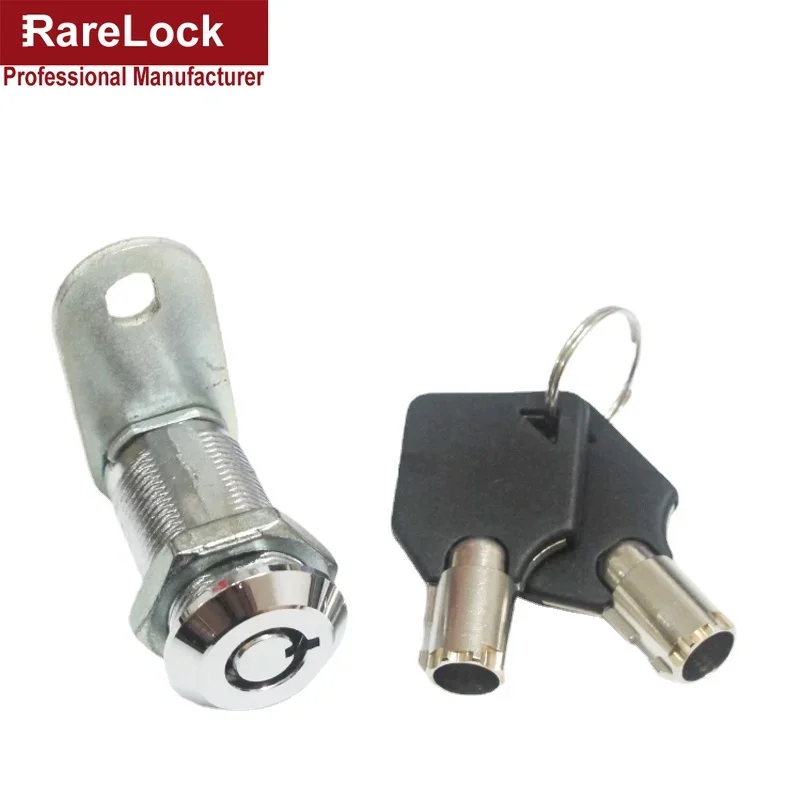 Tubular Cabinet Cam Lock for Drawer Mailbox Tool Box Game Machine DIY Furniture Hardware Rarelock MMS348 G