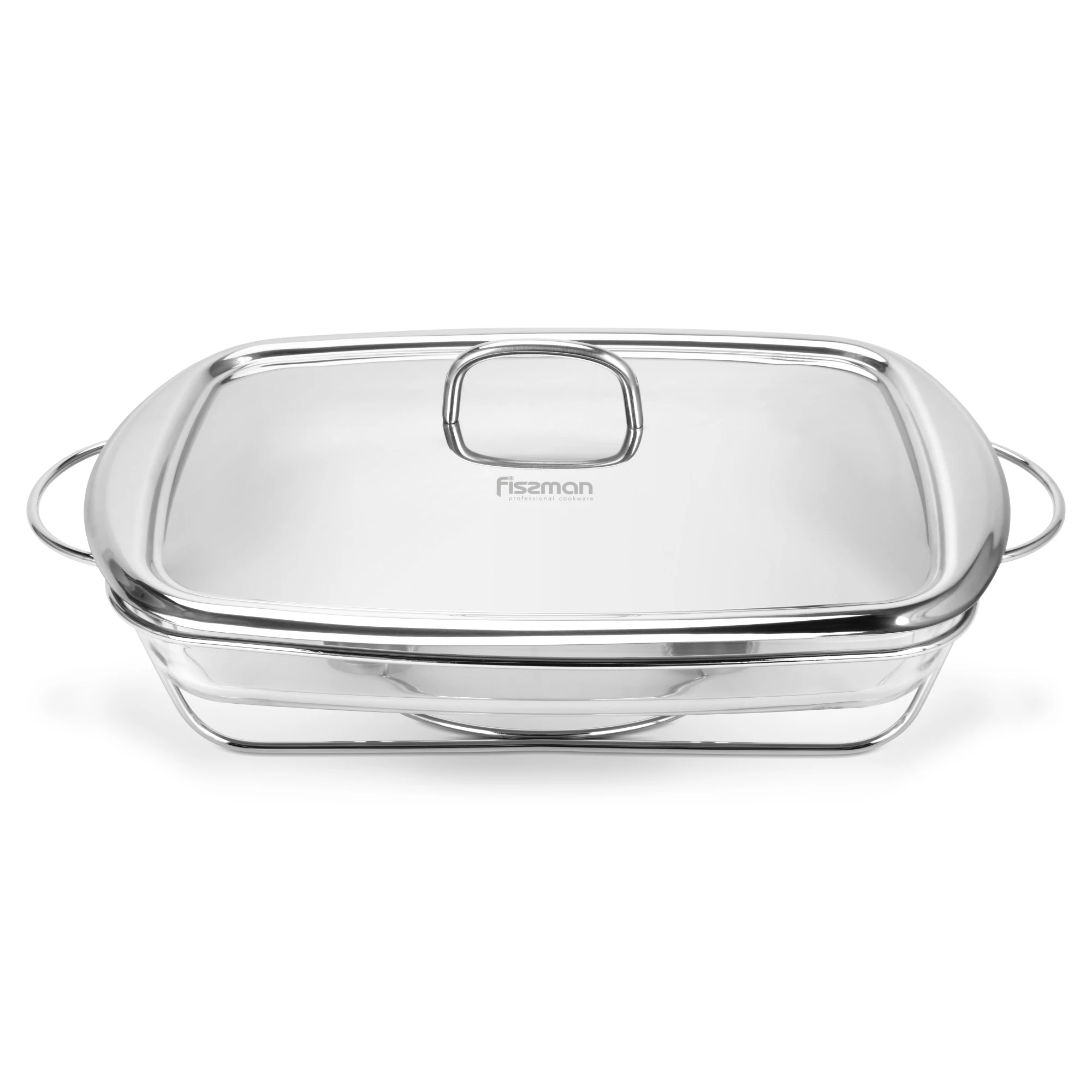 

Stainless Steel Rectangular Chafing Dish 3.6L Household, Hotel And Party Buffet Equipment Heat Resistant Glass Food Warmer