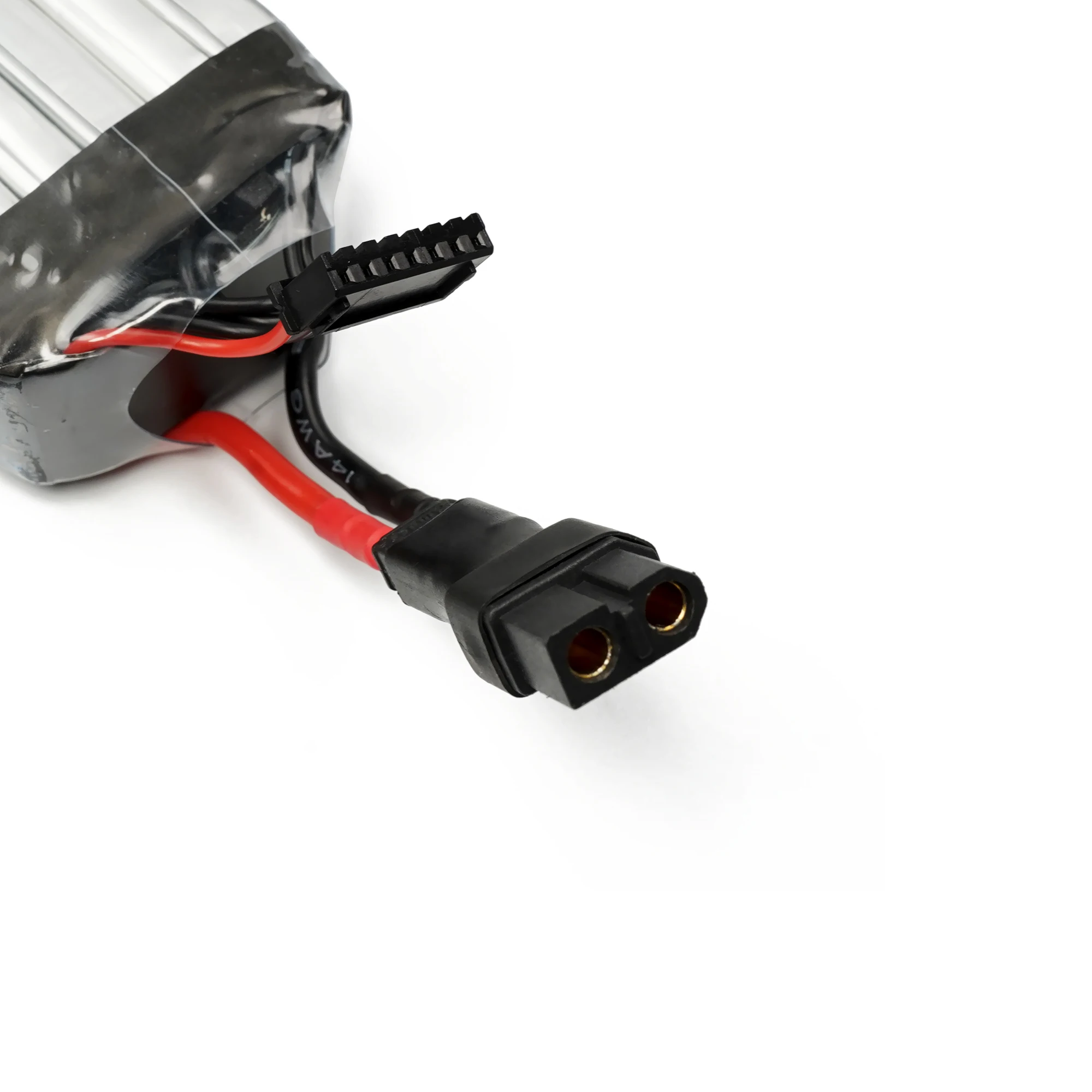 1 stücke XT60 zu XT30 Stecker Adapter Männlich/Weiblich Stecker 10 CM 16AWG Silikon Draht Kabel für RC FPV quadcopter CineLog35 Drone Teile – Detail 5
