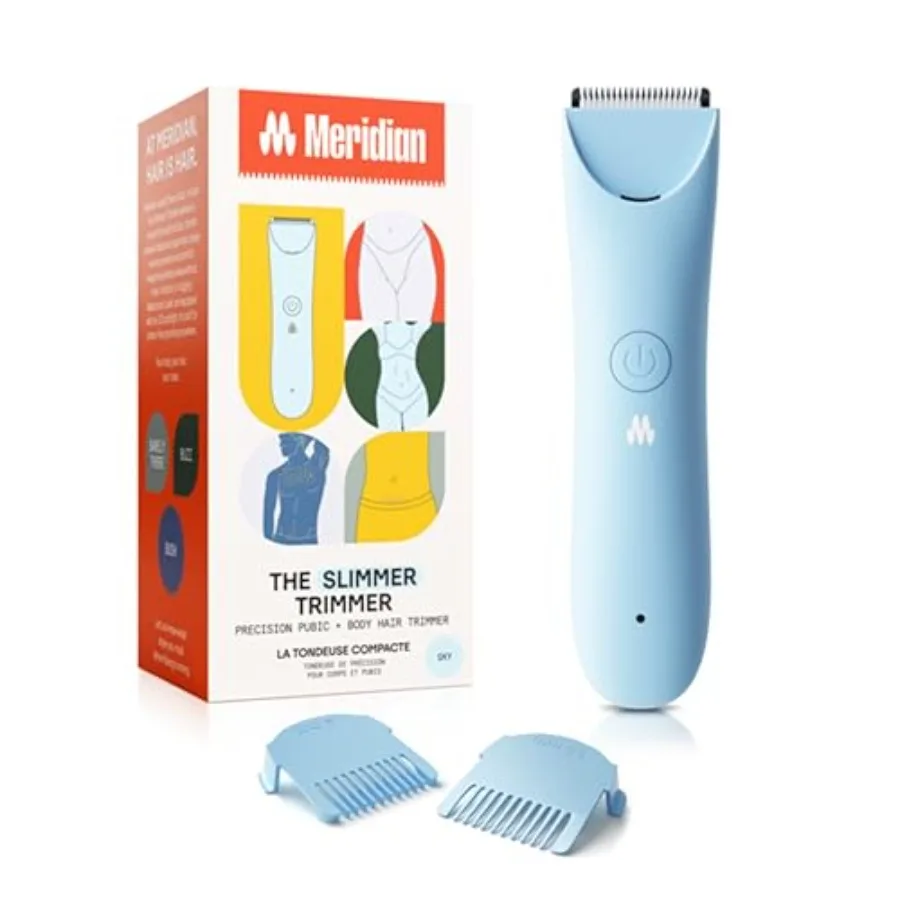 

Slimmer Trimmer Electric Bikini Line and Pubic Hair Trimmer for Women Body Hair Groomer for Intimate Areas Legs and Underarms W