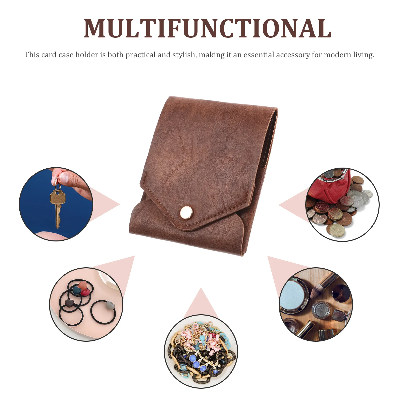 Carteira multifuncional fina unissex design compacto ideal para viagens porta-cartões de compras bolsa pequena para homens e mulheres