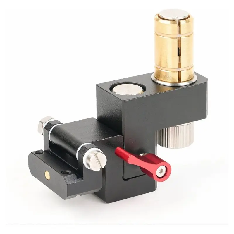 B62B-Woodworking For Festool 2Pcs Track Saw Anti-Tipping Stop Locator, MFT Table Bench Dog Clamp, Cutting Guide Limit Stop