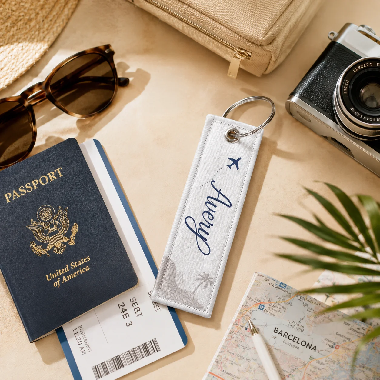 Personalized Luggage Tag Custom Luggage Tags Colorful Printed Name Text Suitcase ID Label Travel Accessories For Family Holiday