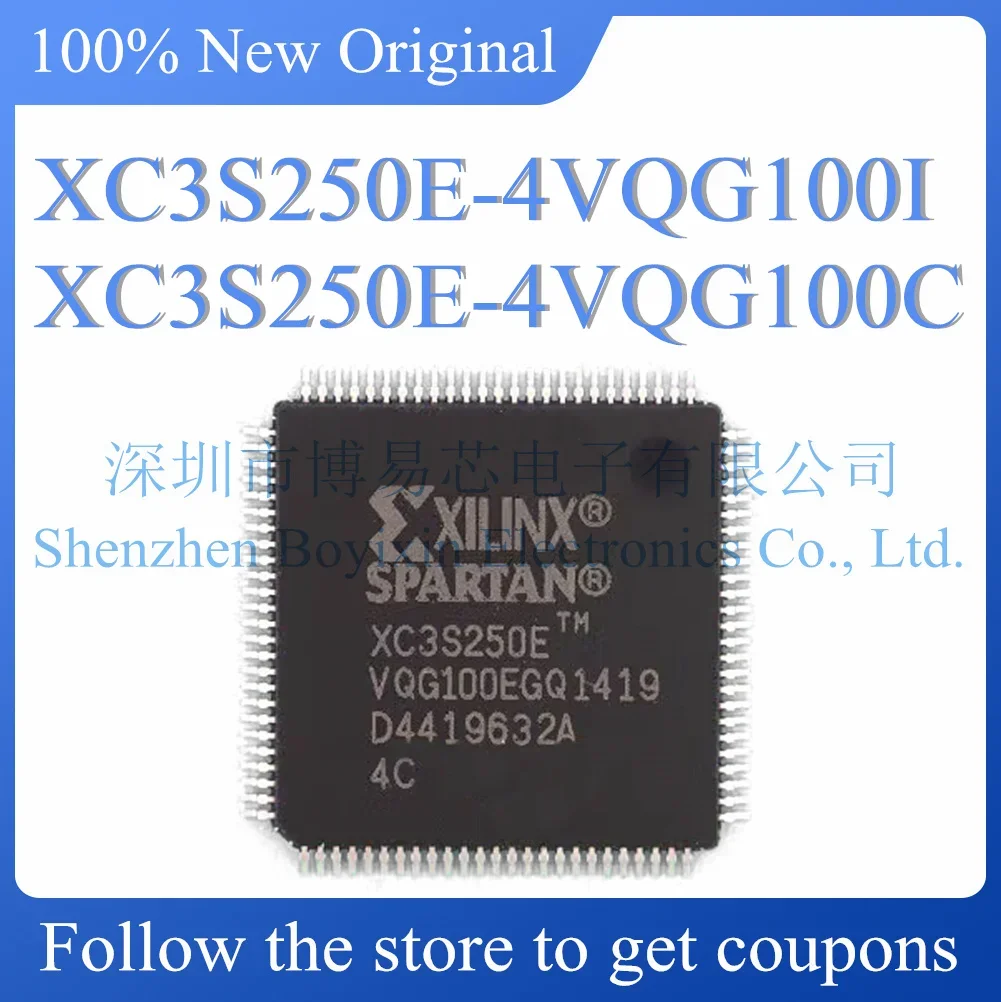 

NEW XC3S250E-4VQG100C XC3S250E-4VQG100I Original genuine TQFP-100