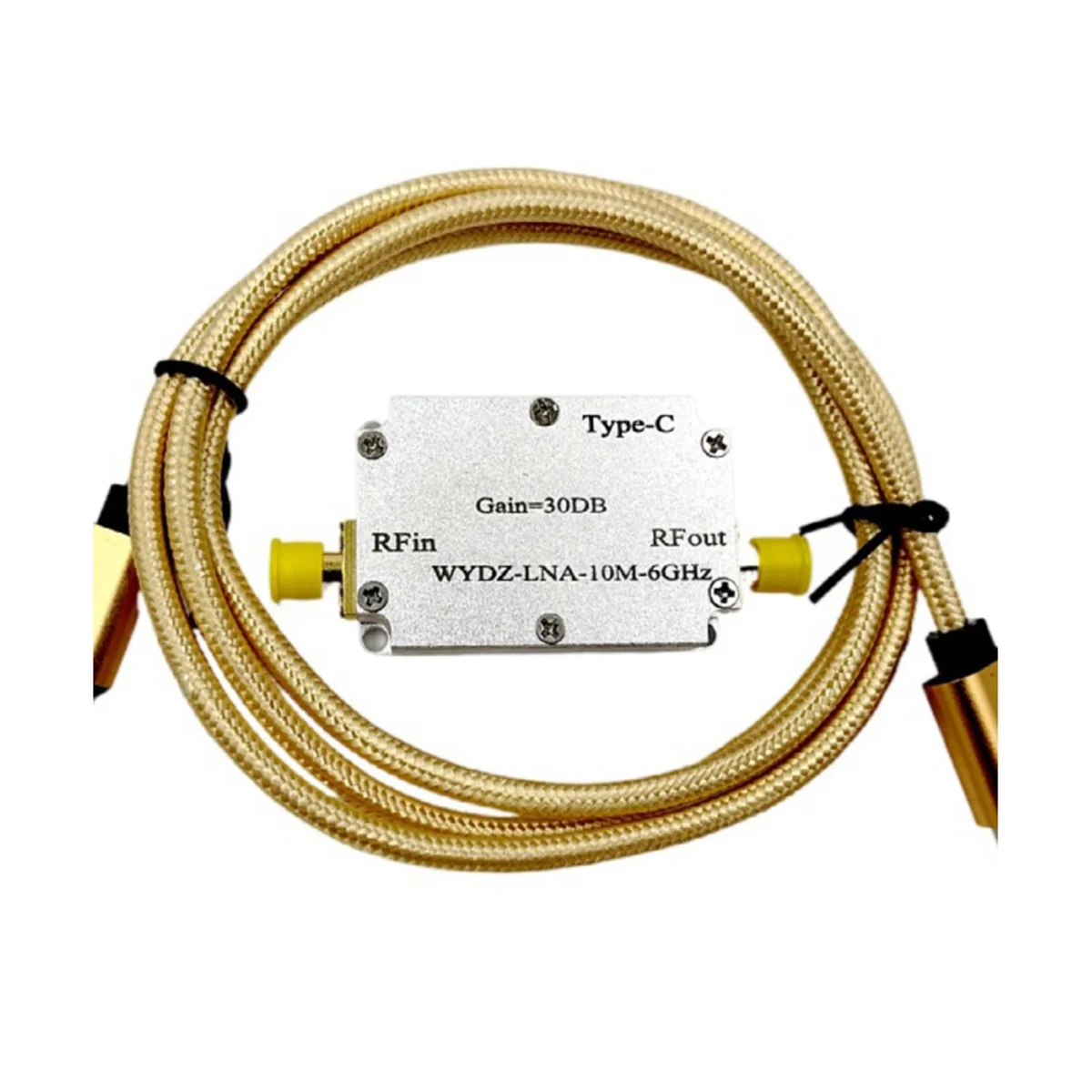 10M-6GHz High Flatness Amplifier Low Noise Amplifier Gain 30DB RF Signal Driving Receiver Front End