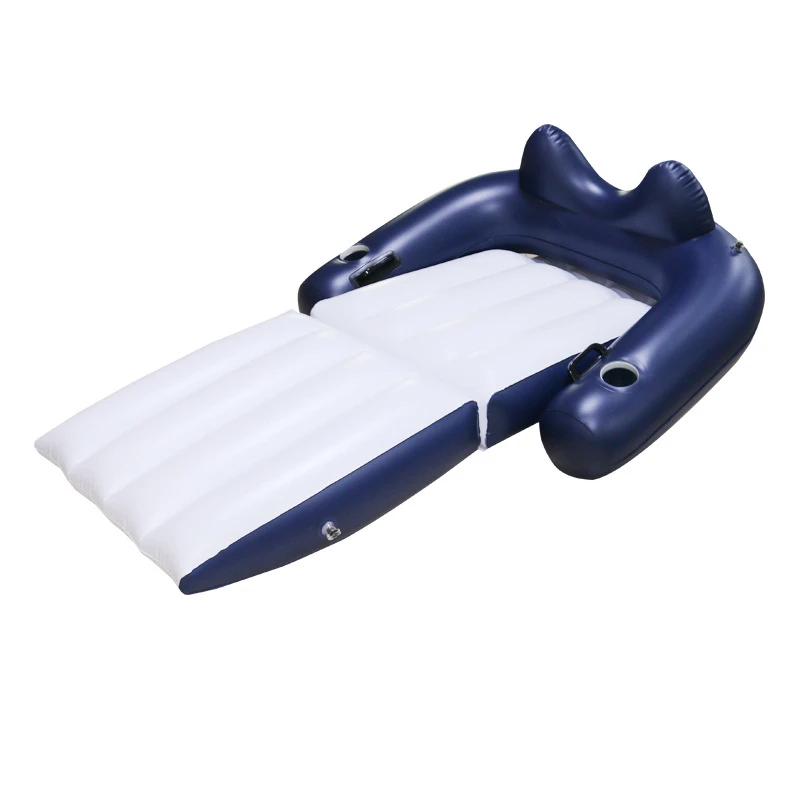 

PVC Inflatable Chair Sofa Water Float Bed Ball Outdoor Beach Seaside Seat Portable All