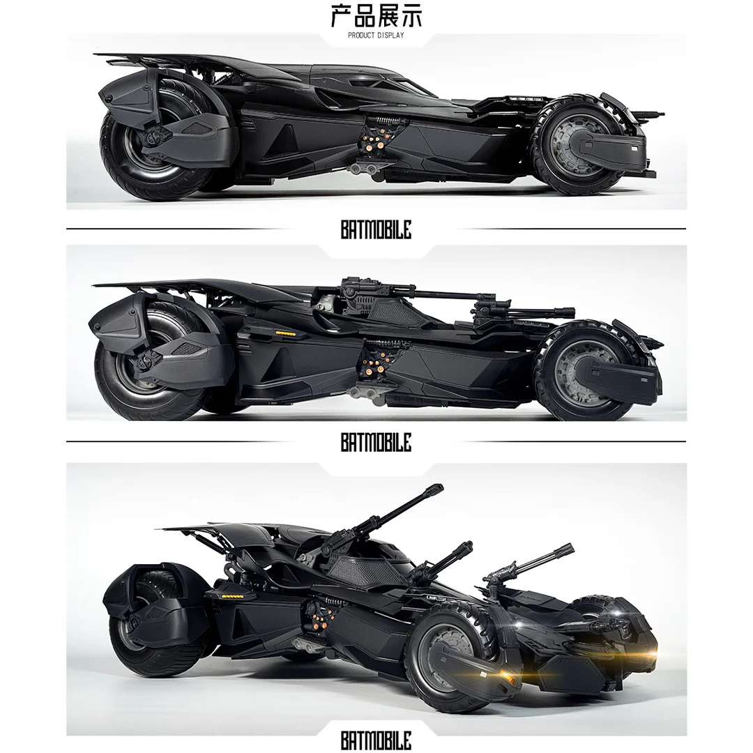 جديد وأصلي XWS Batmobile نموذج تيار مستمر Justice League BVS باتمان الشكل 1/12 بيغ بن باتمان تمثال جمع لعبة أطفال الهدايا
