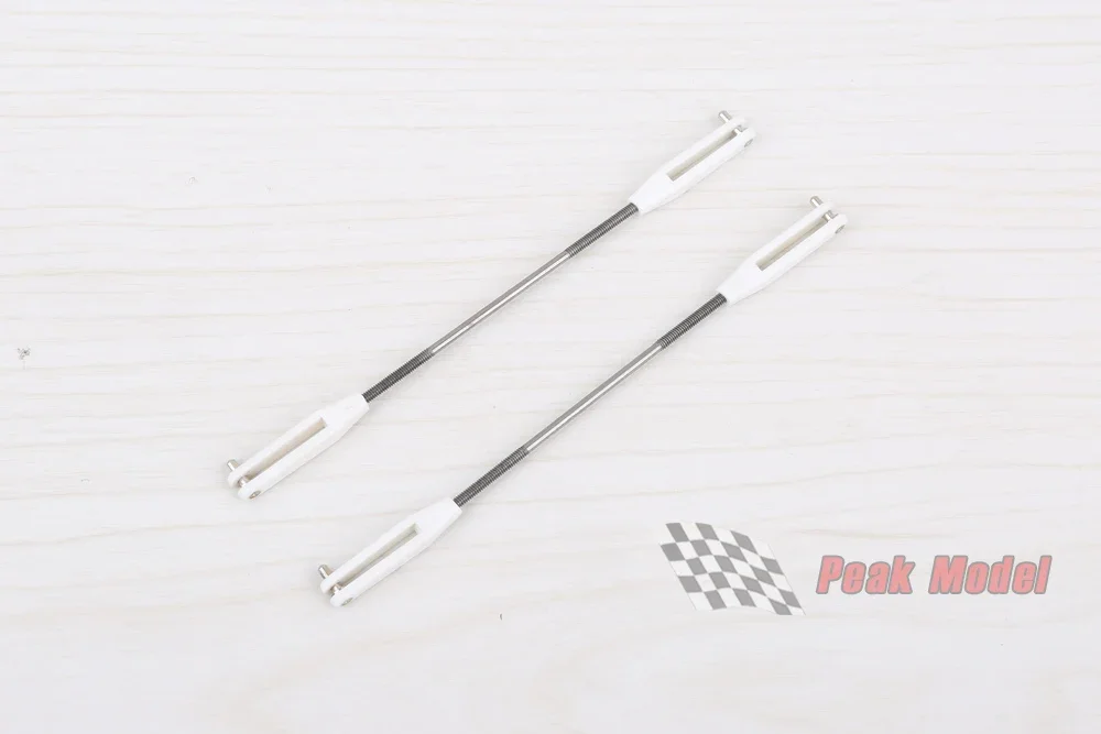 2 set M2 Clevis Pull Rod M2 Clevis Thread M2 Push Rod Stainless Steel Pull Rod Connecting Rod Good Quality