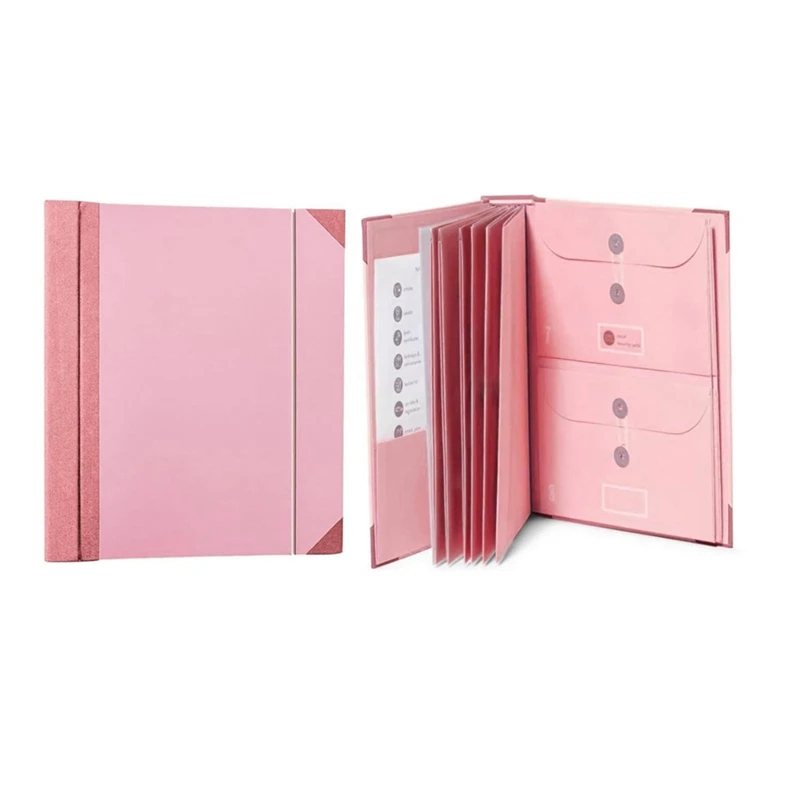 Imagem -06 - Document Organizer Folio in Case i go Missing Binder Pastas com Bolsos Importante Organizador de Documentos