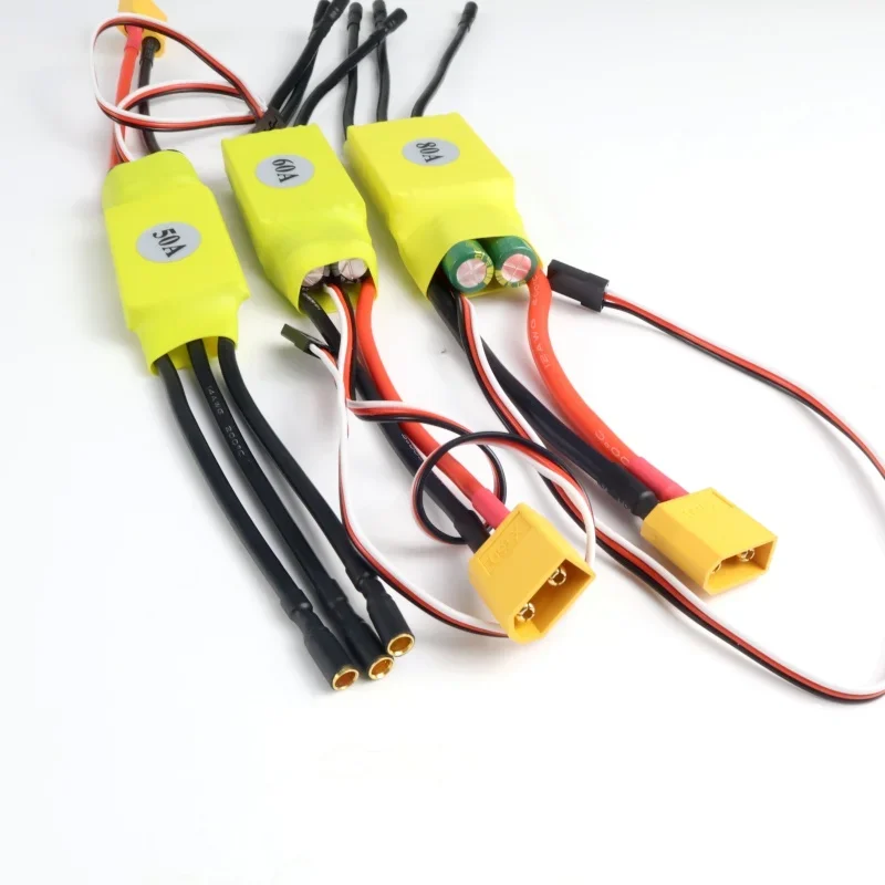 XXD HW50A 60A 80A ESC Brushless Motor Speed Controller RC BEC ESC T-rex F450 Helicopter Boat for FPV F450 Mini Quadcopter Drone