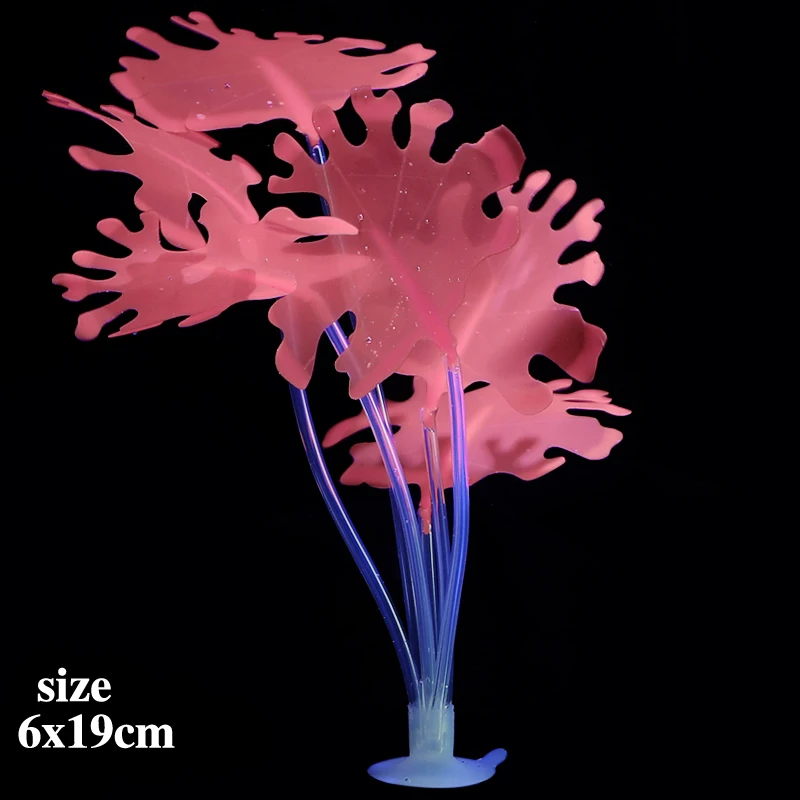 Silica Simulation Fake Flowers Aquarium Underwater Landscape Ornaments Artificial Aquatic Plant Fish Tank Decoration