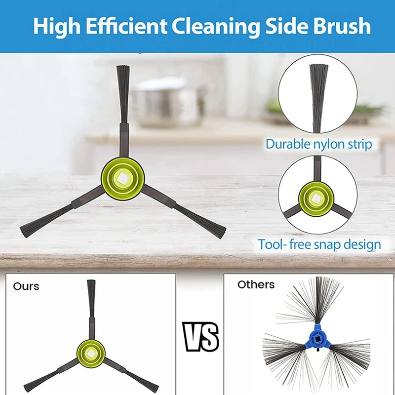 อุปกรณ์เสริม2X สำหรับ Ecovacs deebot ozmo 950 920 N8 N8โปร N8 + T8 T8 + T8 aivi T8 MAX T9 T9 + ชิ้นส่วนเครื่องดูดฝุ่น