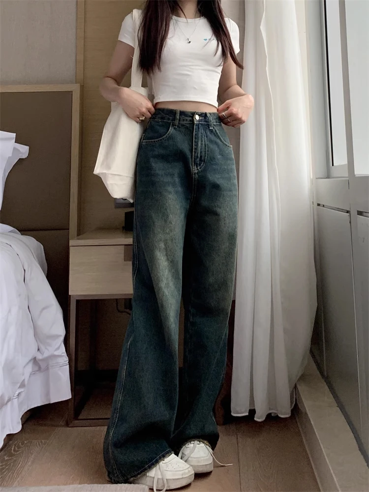 

Straight Jeans Women Plus Size Big Large Curvy Figure Comfortable Cozy Full Length Thickened Plush Velvet Winter Warm Fleece