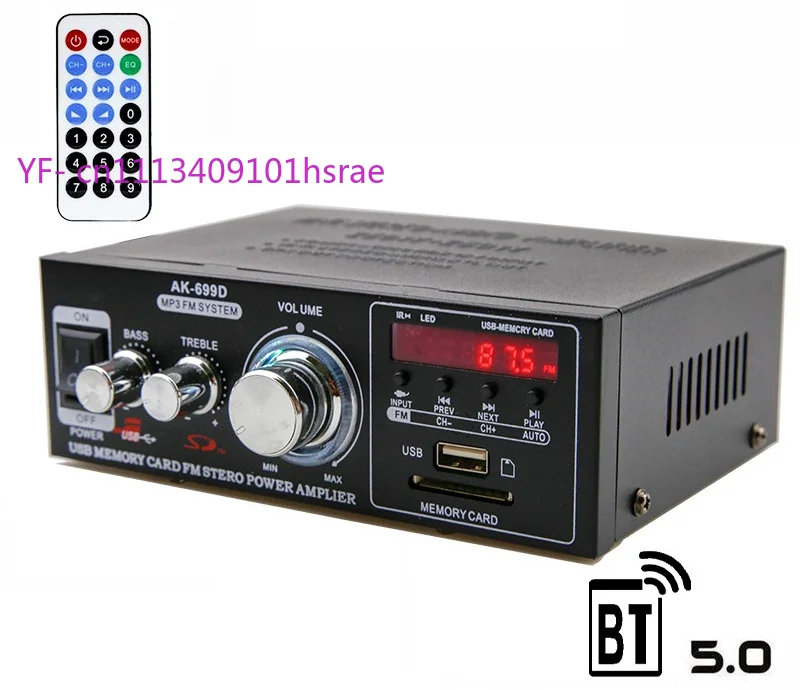 ak-699bt-ホームbluetoothオーディオアンプ-220v、120w-200w、usb-tf-fm、hifiステレオパワーアンプ