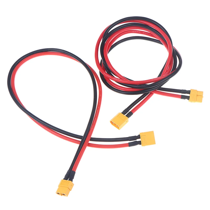 Length 50/100cm 12AWG XT60 Male Female Conversion Plug Connection Cable For Lipo Battery RC Drone Car Wire Battery Connector