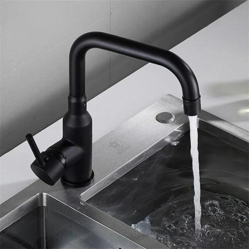 Faucets Brass Crane Deck Mounted Water Swivel single handle
