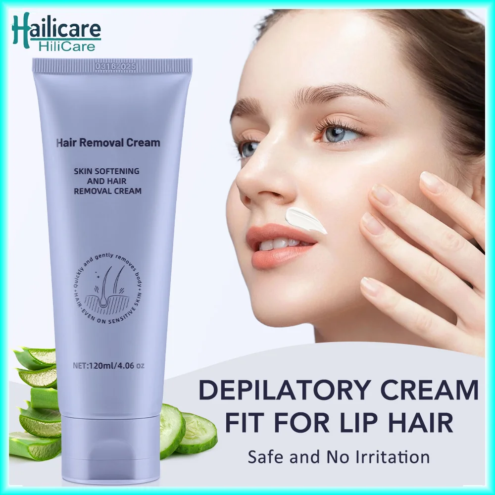 

Body Hair Removal Cream Painless Health Hair Growth Inhibitor Men Woman for Hair can be removed all over the body Care 120g
