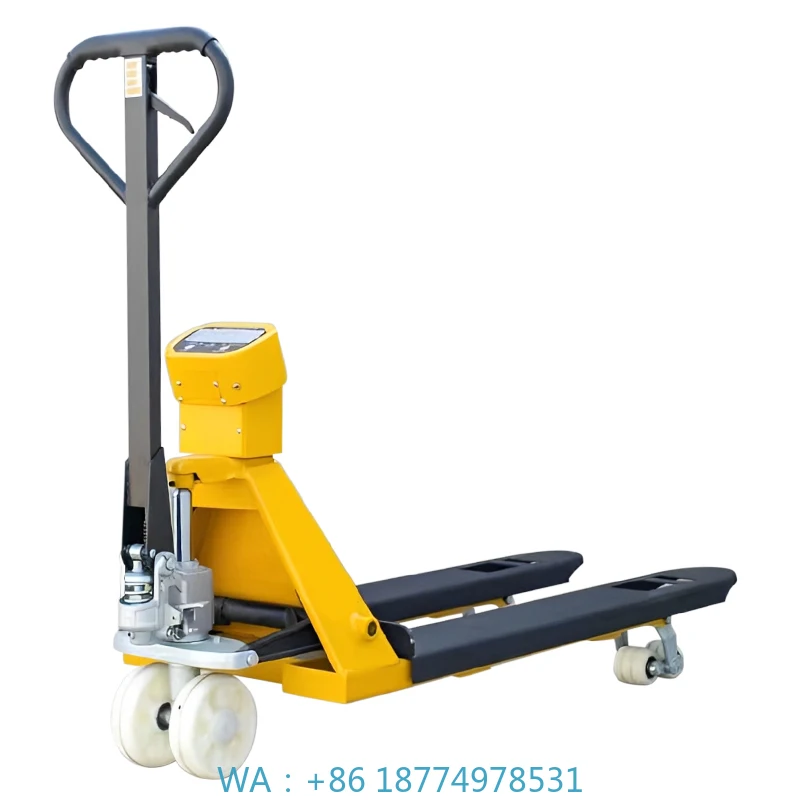 Electronic Scale and Printer 2ton 3ton Manual Pallet Truck Scale Hydraulic Pallet Truck with Weighing Scale Hand Pallet Jack