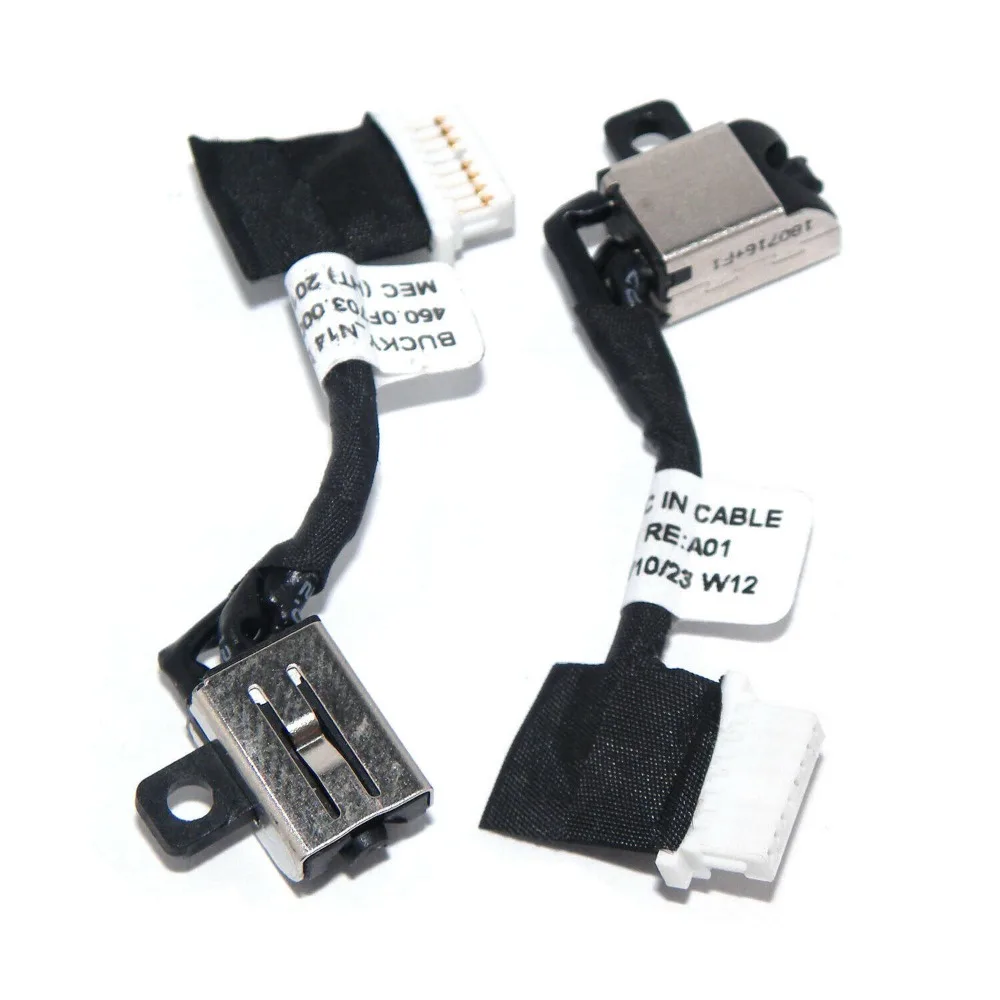 Cabo de alimentação DC para laptop, para DELL Inspiron 14 5490 5498 5480 5488 5481 15 5590 5598 5580 5585 5588 0K0XF2 DC Power Jack