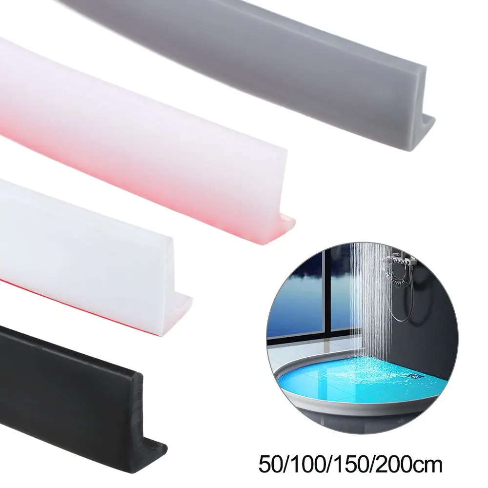 

Flood Barrier Dry and Wet Separation Water Stopper Door Bottom Sealing Strip Water Retaining Strip Self-Adhesive